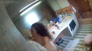 Amazing Another Bathroom Cam Of My Chinese Sister Gay Oralsex