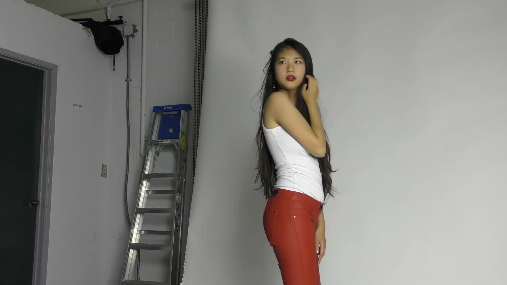 Com Singapore Chinese Model Fiona Video Shoot Part 2 Work