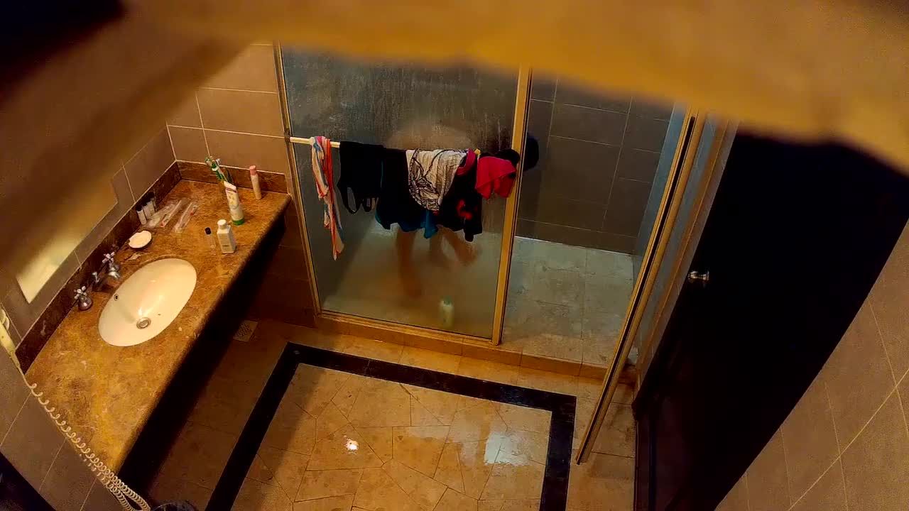 18andBig Asian Wife Hidden Shower at Hotel Homemade