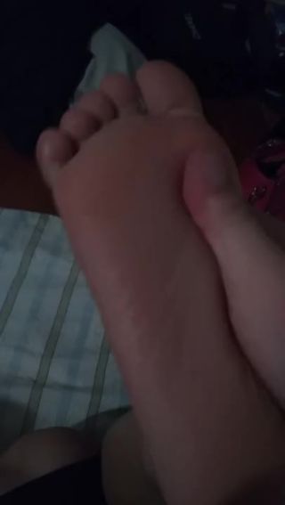 Russian Sleeping Chinese Ex-Girlfriend Foot Rub Mommy