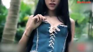 BootyTape Beautiful Chinese Model Hot Tease 3 Petite Teenager