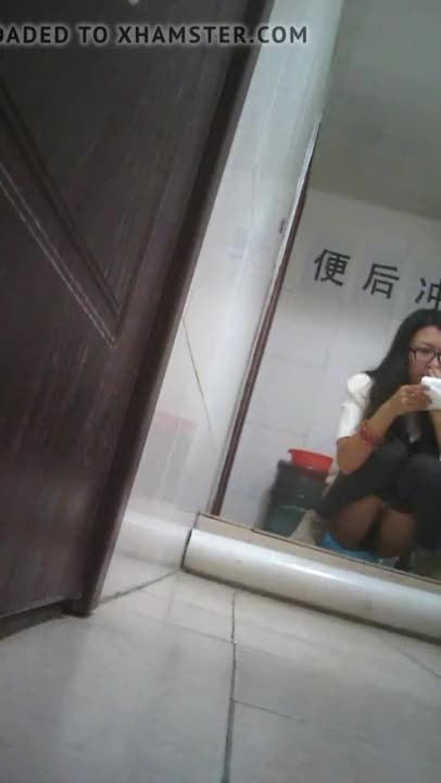 Asses Chinese College Students at the Restroom Part 2 Oriental