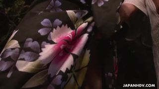 Oral Eri Hoshikawa sucks cock during a summer festival English Subbed Transexual