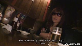 Leaked Yuno Hoshi masturbates in public restroom English Subbed DTVideo