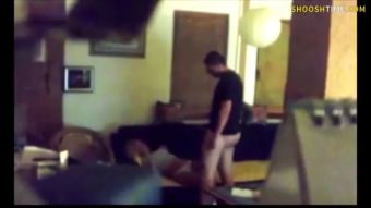 Cunnilingus Air BnB guests caught fucking on security camera Romance