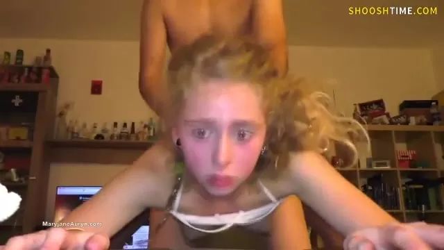 Brunet REKT: Teen fucked into another dimension Tight Pussy Fucked