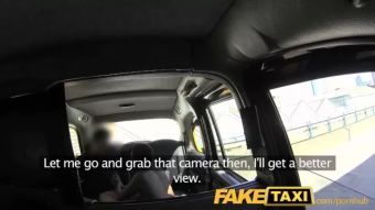 DreamMovies FakeTaxi new Cab Driver gives Customer a Good Facial Pay