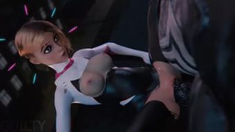 Fuck Pussy Spider Gwen and Venom Couple Sex