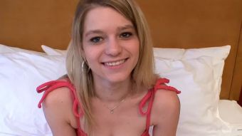 Cute Deaf teenager makes her first porn MetArt