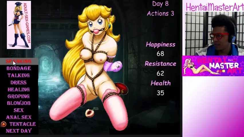 Fucking Enslaver Princess Peach w/HentaiMasterArt Ice-Gay