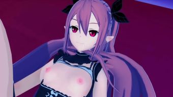 Para Krul Tepes SERAPH OF THE END 3D HENTAI Facesitting