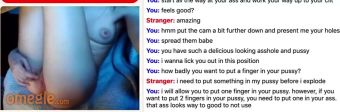 Groupsex Omegle girl shows off amazing body, does anal for...