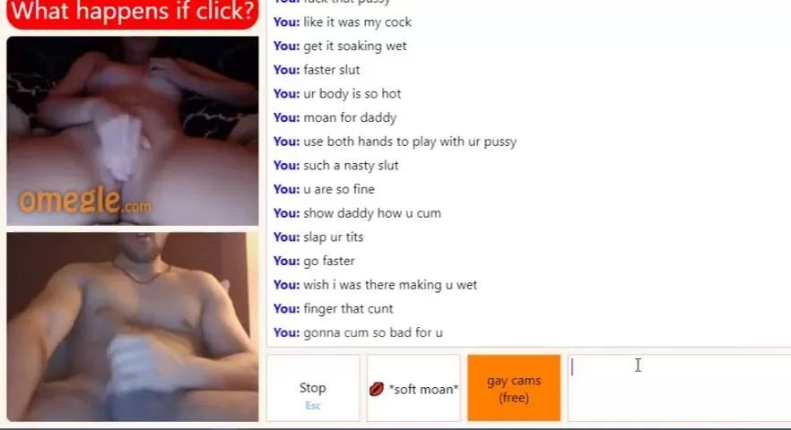 Gays Omegle wet pussy enjoys using lotion *SOUND ON* Cei