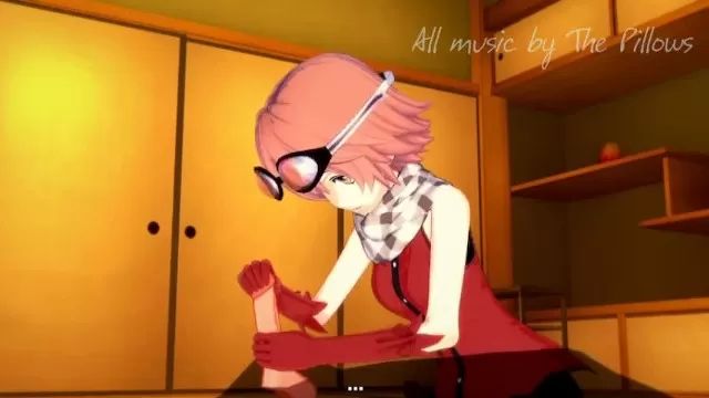 Negao [FLCL/Fooly Cooly] Haruko Haruhara - what about a Bit Furi Kuri Today? Ball Busting