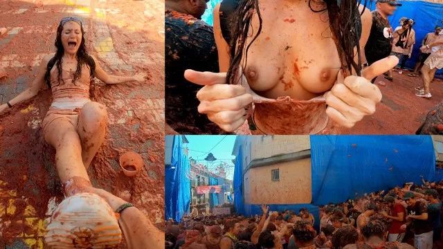 Charley Chase Bucket List: Fucking at La Tomatina Weekend in Spain Amatuer