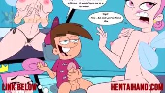 UPornia Timmy Turner Fucks Sexy Adult Wanda & His Step Mother (Fairly Odd Parents) KissAnime
