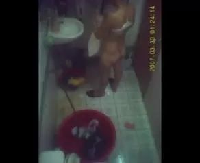 Slut Porn Ngintip orang mandi Banheiro