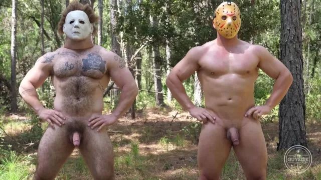 Vintage The Guy Site HALLOWEEN Special W/ Hunky BODYBUILDER Michael Myers (Jack 5) Pov Blow Job