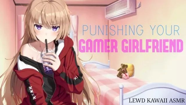 Tall Spanking your Gamer Girlfriend for Raging (English ASMR) (Sound Porn) Old And Young