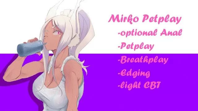 Milf Porn Mirko Turns you into her Pet! | Hentai JOI, Edging (+optional Anal) Bersek