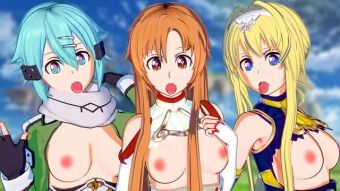 Gay Pov Ultimate Sword Art Online Harem Hentai Boo.by