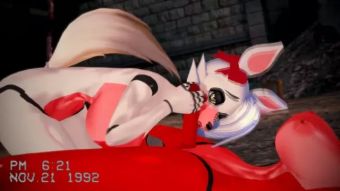 Black Woman Double Futa - five Nights at Freddy's Inspired - Mangle Gets Fucked by Foxy - Hentai Gay Twinks