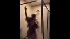 Teen Hardcore Ebony Couple Shower Sex Travesti