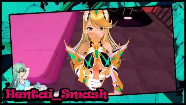 Dominate Mythra Gets some Manners Fucked into her from your POV - Xenoblade Chronicles 2 Hentai Shaven