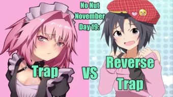 Lez Hentai NNN Challenge Day 19: Trap VS Reverse Trap (Steins;Gate)" Sucking
