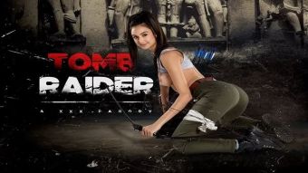 SexLikeReal Busty Latina Eliza Ibarra as LARA CROFT is all yours in TOMB RAIDER a XXX VR Porn Parody Consolo