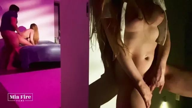 Handjob Hot Girl Peeping on Fucking Friends after Party - Mia Fire ToroPorno