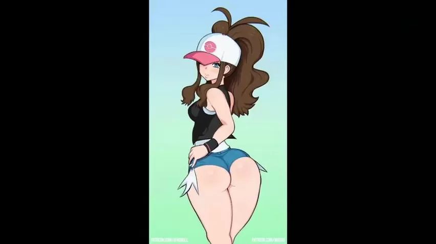 LatinaHDV Pokemon: Hilda & Rosa Animated Complication Lingerie