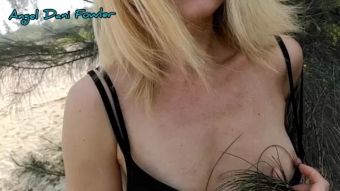 Exhib Real Big Ass Blonde near Sunbathing Nude Beach HD Masturbating