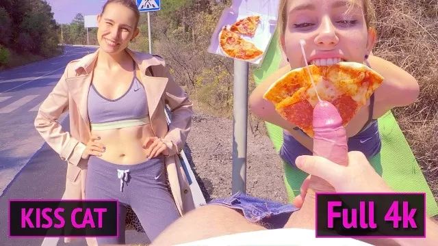 Pica Public Agent Pickup 18 Babe for Pizza / Outdoor Sex and Sloppy Blowjob 4k Grandpa
