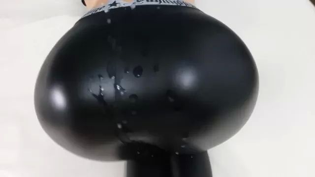 Tranny Porn Sperma on Leather - Amateur Cumshots Compilation Ass Fucked
