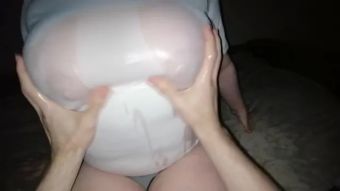 18 Year Old Porn Oiled Big Boobs Step Sister Gets Fucked Face down ASS up RAW Grande