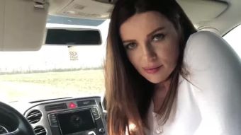 Real Orgasms Her first Blowjob in the Car iXXXTube8