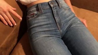 Assfucked NASTY HOT TEEN,IN TIGHT JEANS LOVES DOGGYSTYLE Free Blowjob
