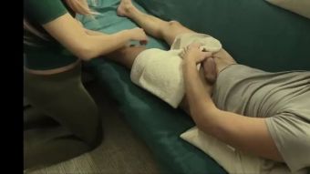 Cums DICK FLASH during MASSAGE: VIRGIN Stepsis SEES COCK: GRABS it Angrily! REACTION: NOT SO HAPPY ENDING MyLittlePlaything