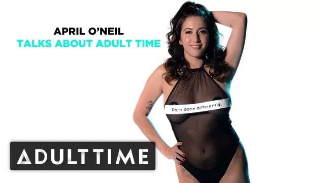 Outdoor ADULT TIME - April O'Neil Talks about Adult Time Glamour Porn