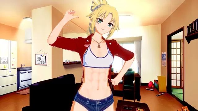 GrannyCinema Fate/Grand Order: Alone Time with Mordred (3D Hentai) NSFW Gif