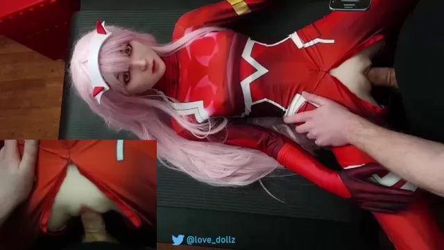 Manhunt Fucking Zero Two from Darling in the Franxx petite sex doll Adulter.Club