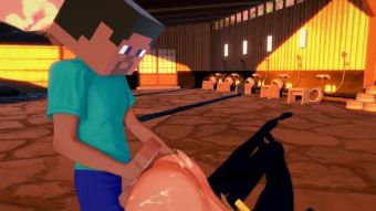 Perfect Pussy Minecraft - Sex with Blaze - Mob Talker - 3D Hentai Coroa