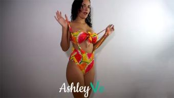 GirlScanner Bikini Try-On Haul #2 - Ashley Ve 1080p