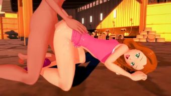Rough Porn Futa Totally Spies - Sam gets creampied by Alex - 3D Hentai Indonesian