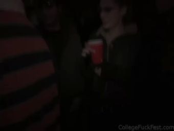 Black Woman College Student get drunk and fucked Facial Cumshot