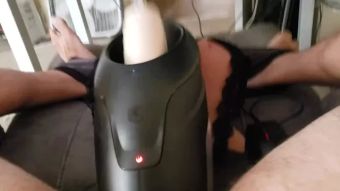 Amateur Vids Fleshlight Launch Amazing Hands Free Fuck and Moaning Toe curling Cumshot Gay Doctor
