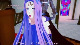 Face Fuck Fate/Grand Order: Rider Medusa RIDES Emiya (3D Hentai) Teenporn
