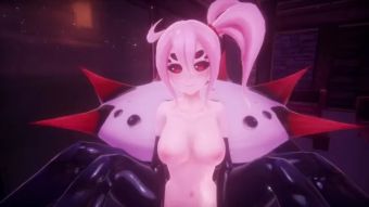 NSFW Gif Sexy Monster Spider-Woman - Adeline [3D Hentai, 4K, 60FPS, Uncensored] Bound