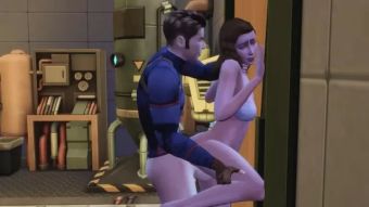 Metendo Agent Carter Examines Captain America's Dick - 3d Hentai Slut Porn